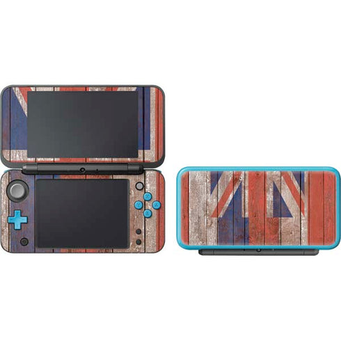 Hawaiian Flag Dark Wood Nintendo 2DS XL (2017) Skin